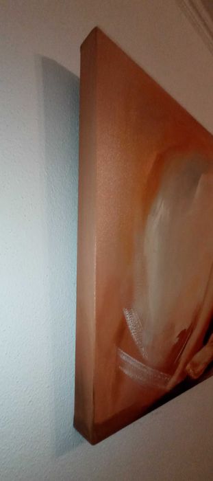 Pintura a óleo impecável de autor