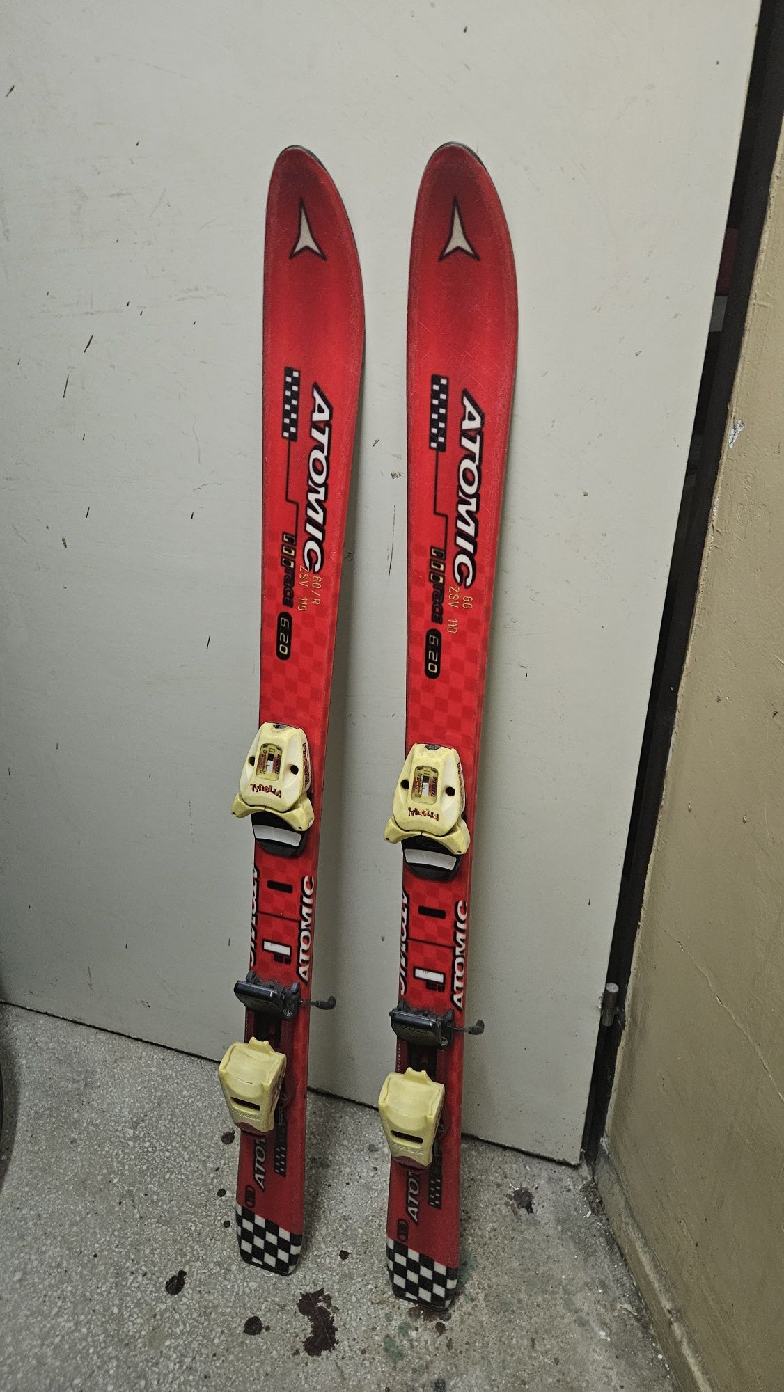 Narty dziecięce juniorskie Atomic ProRace ZSV 100