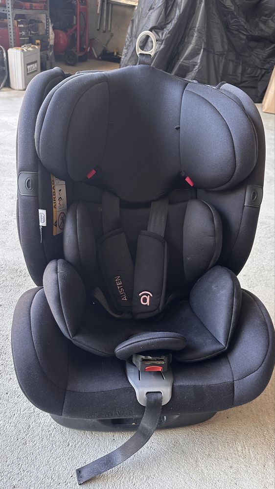 Cadeira carro isofix rotativa e inclinação