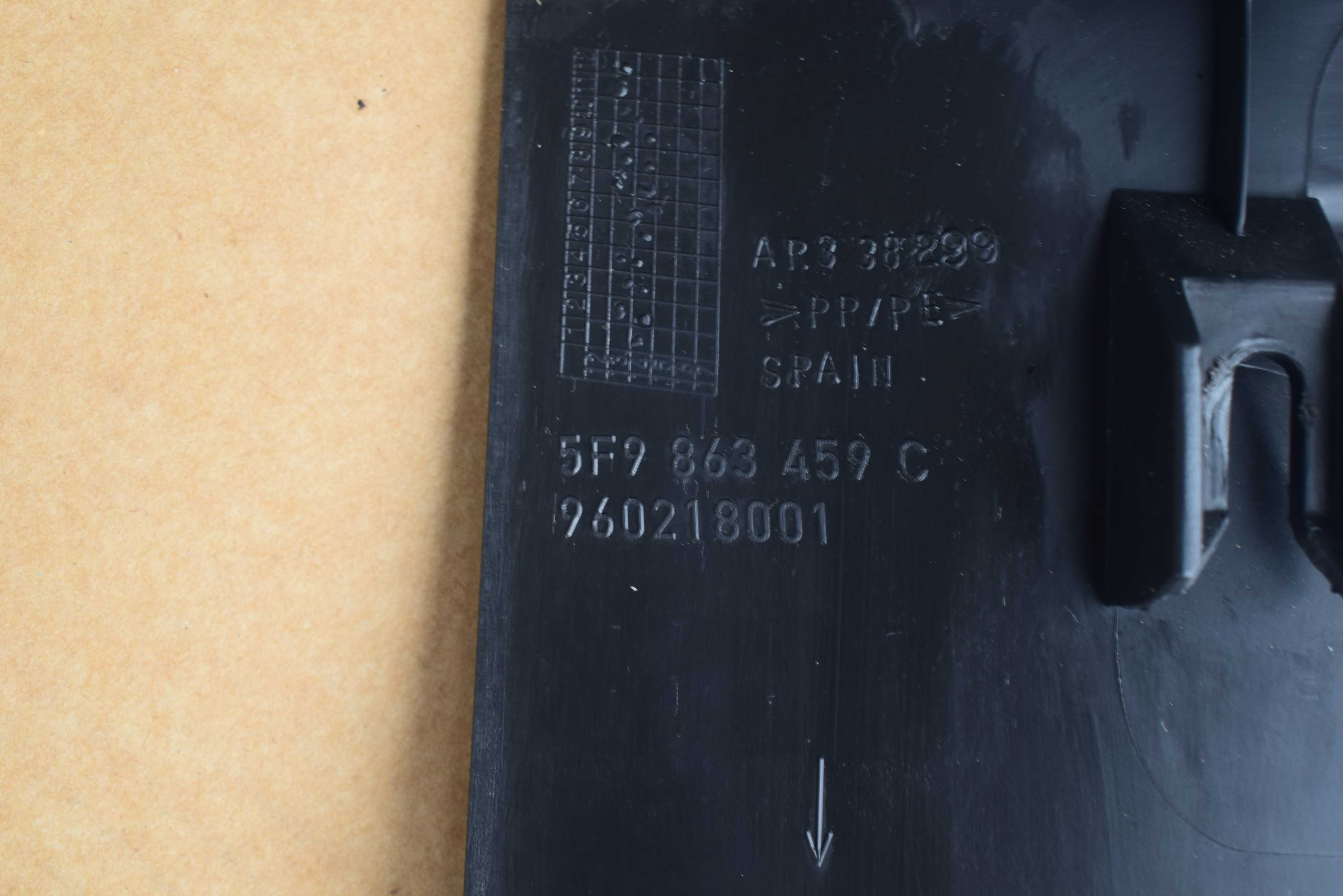 osłona pasa tył tylnego SEAT LEON III KOMBI 15r. 5F9.863459C