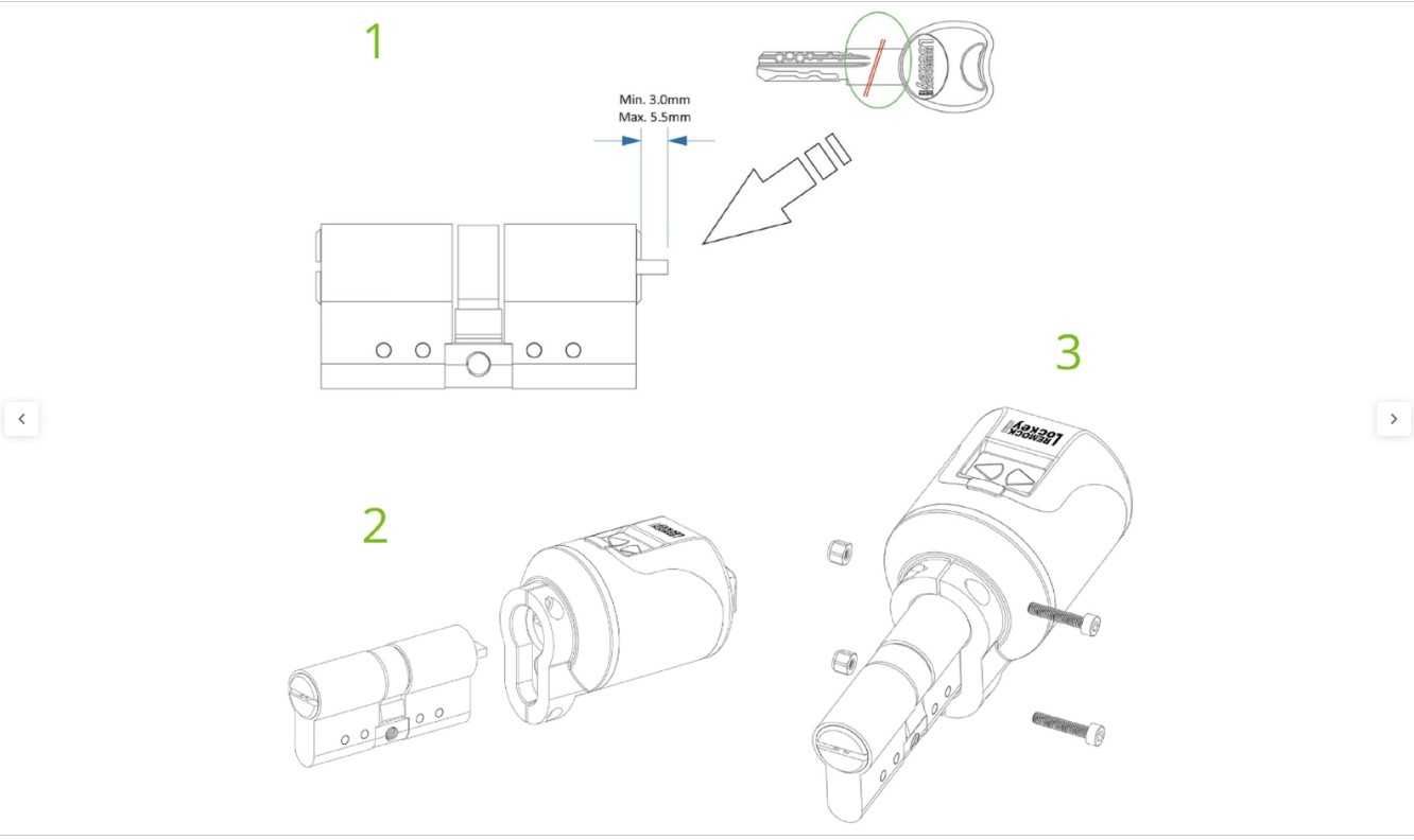 Fechadura inteligente Remock Lockey Universal Bluetooth em bom estado