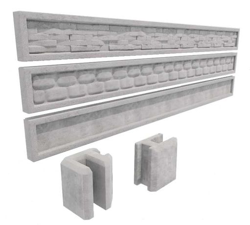 Podmurówka betonowa Ogrodzenie panelowe montaż brama przesuwna panele
