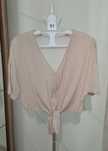 Oversizowy crop top S Cropp