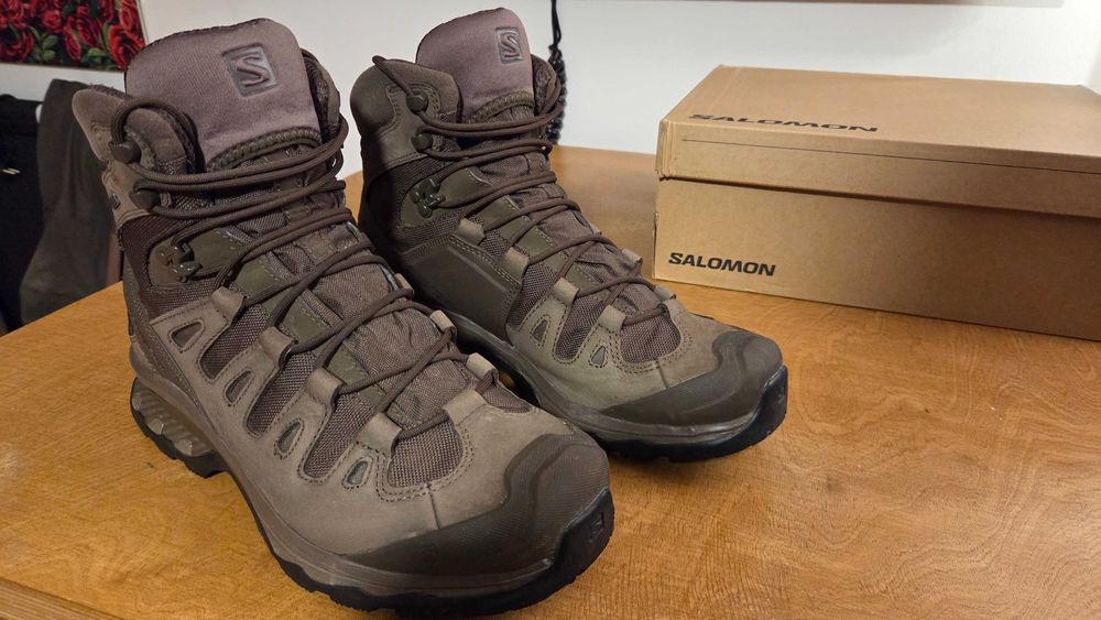 Buty Salomon Quest 4D MID GTX Forces 2 EN - Earth Brown Stan BDB.