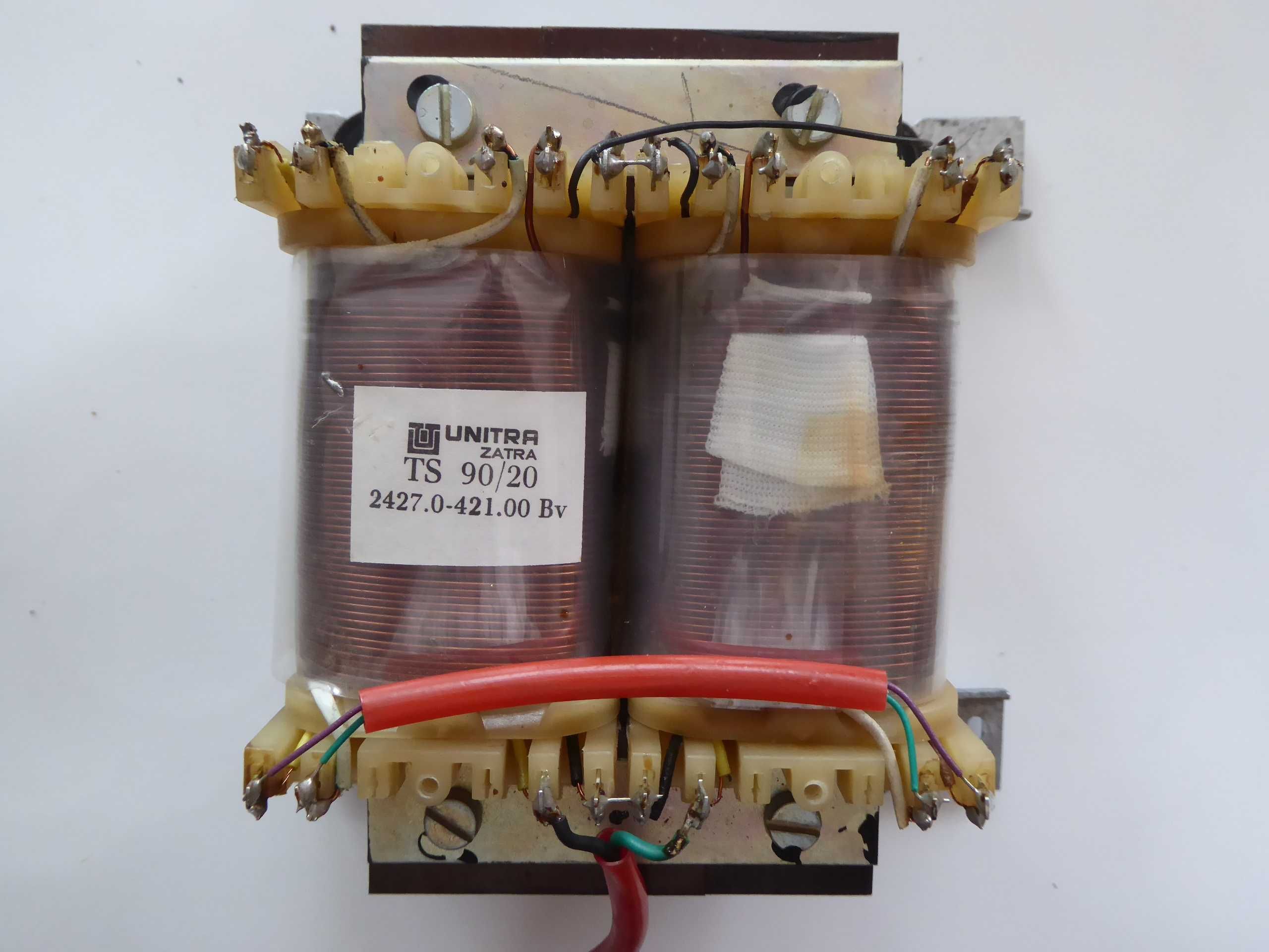 Transformator UNITRA Zatra TS 90/20 z wyłącznikiem