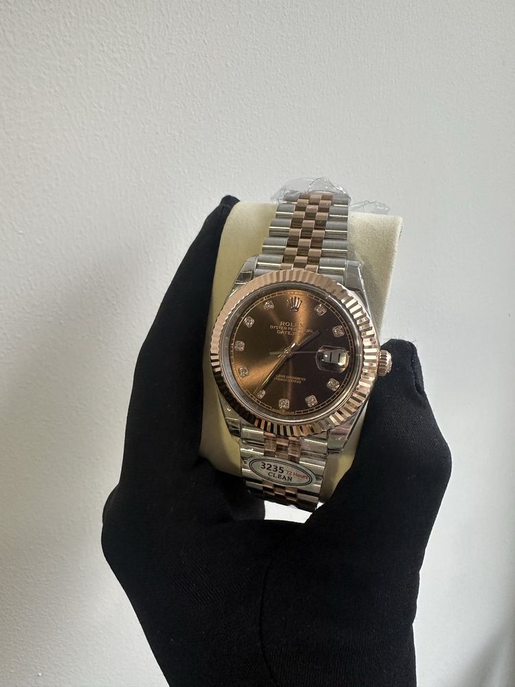 Мужские часы Rolex Datejust 41mm Steel and Everose Gold 126331-0004