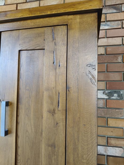 Kredens dębowy / meble Leszkowice