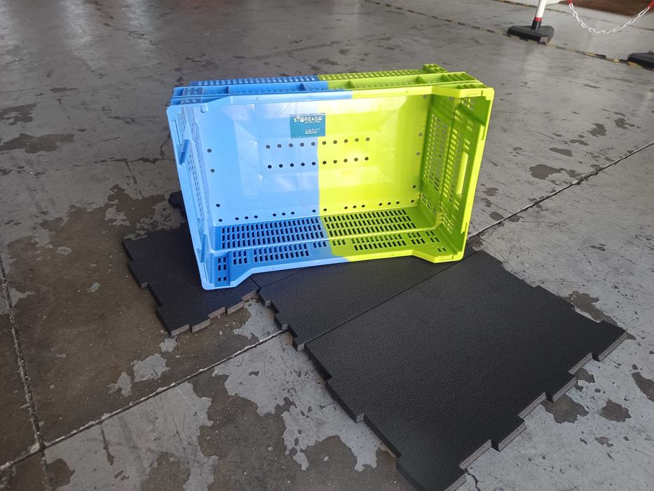 Caixas / Cestos empilháveis e encaixáveis para jardim e agricultura