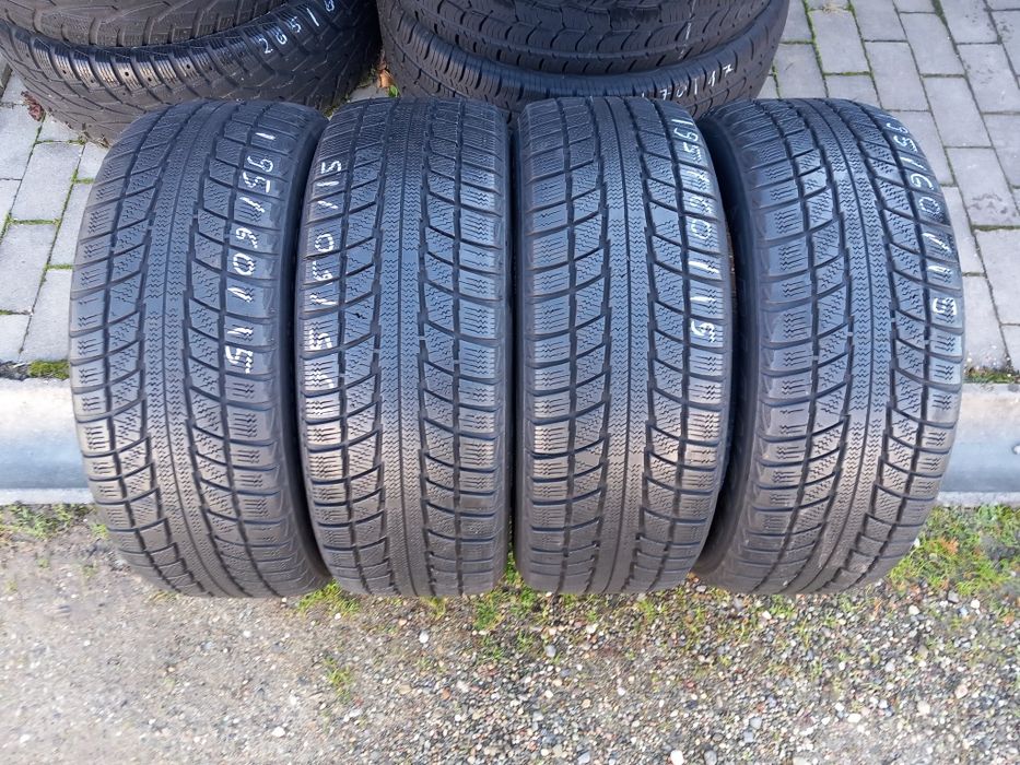 4x Opony Używane Zimowe 195/60R15 Triangle