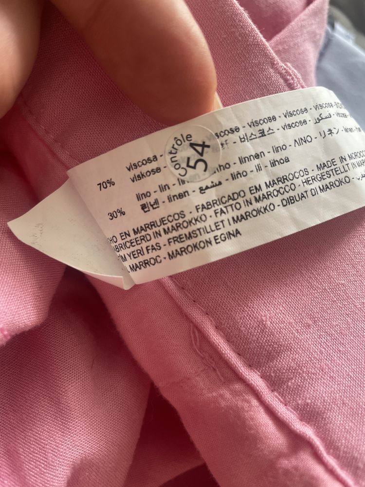 Літні штани Zara у складі льон
