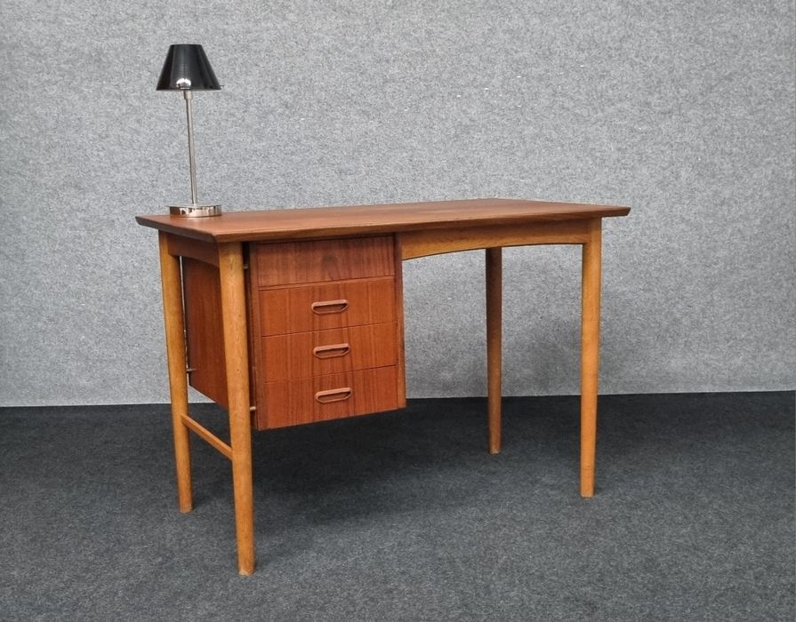 Biurko Teak Dania lata60 Mid Century