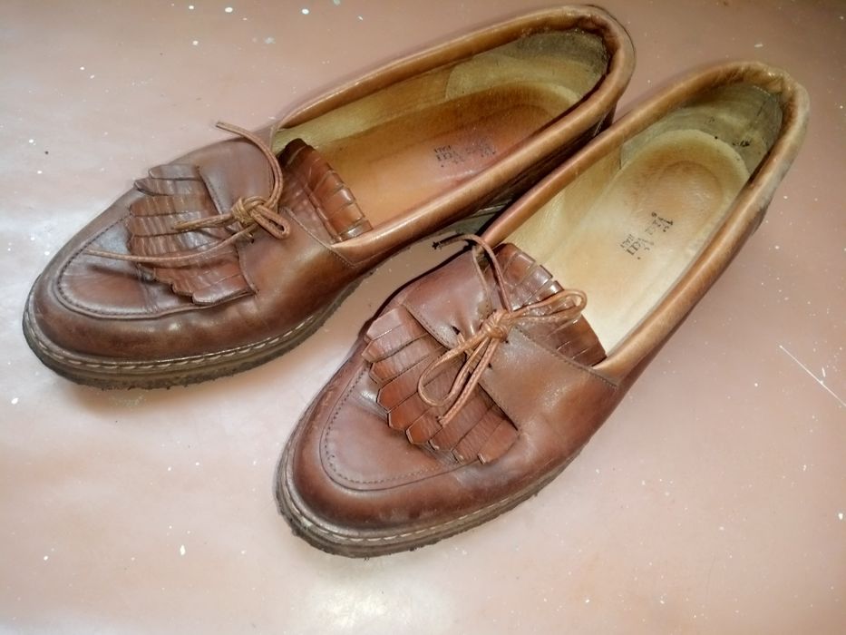 Женские туфли кожа.