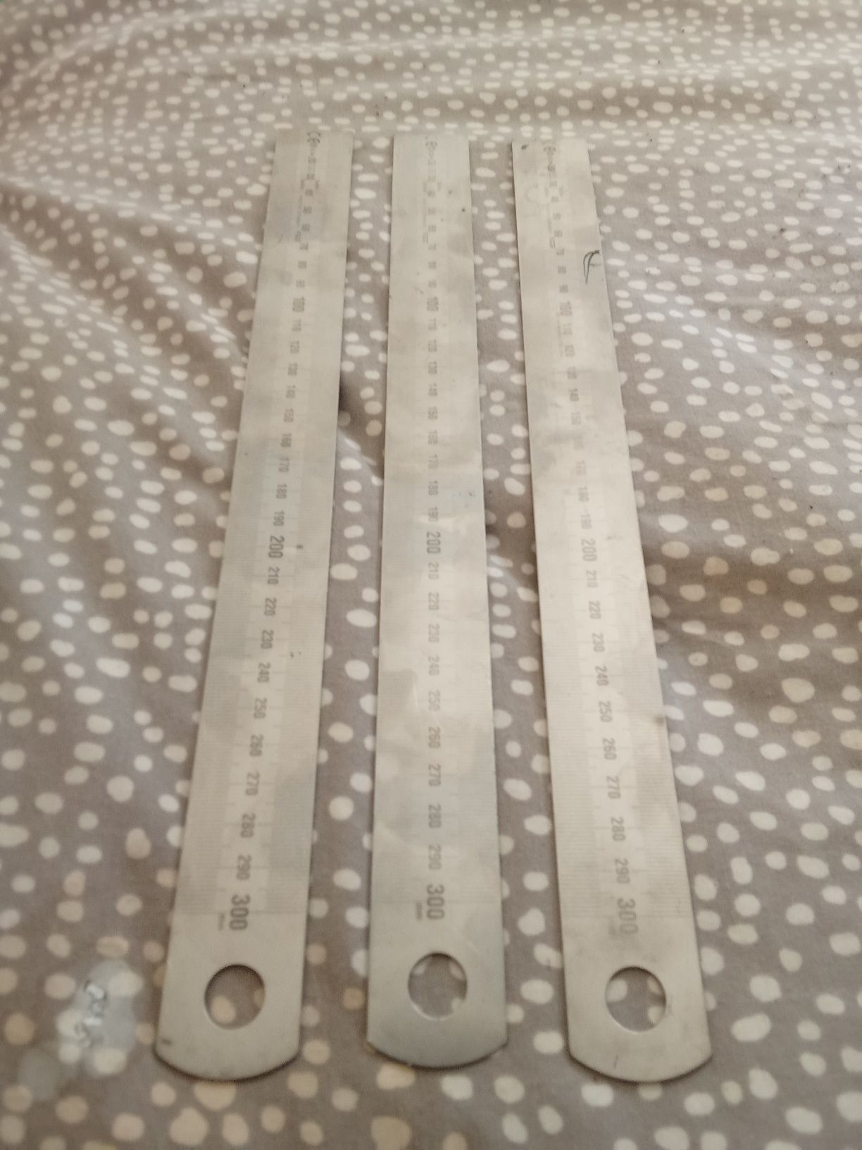 4 réguas inox 1 nova