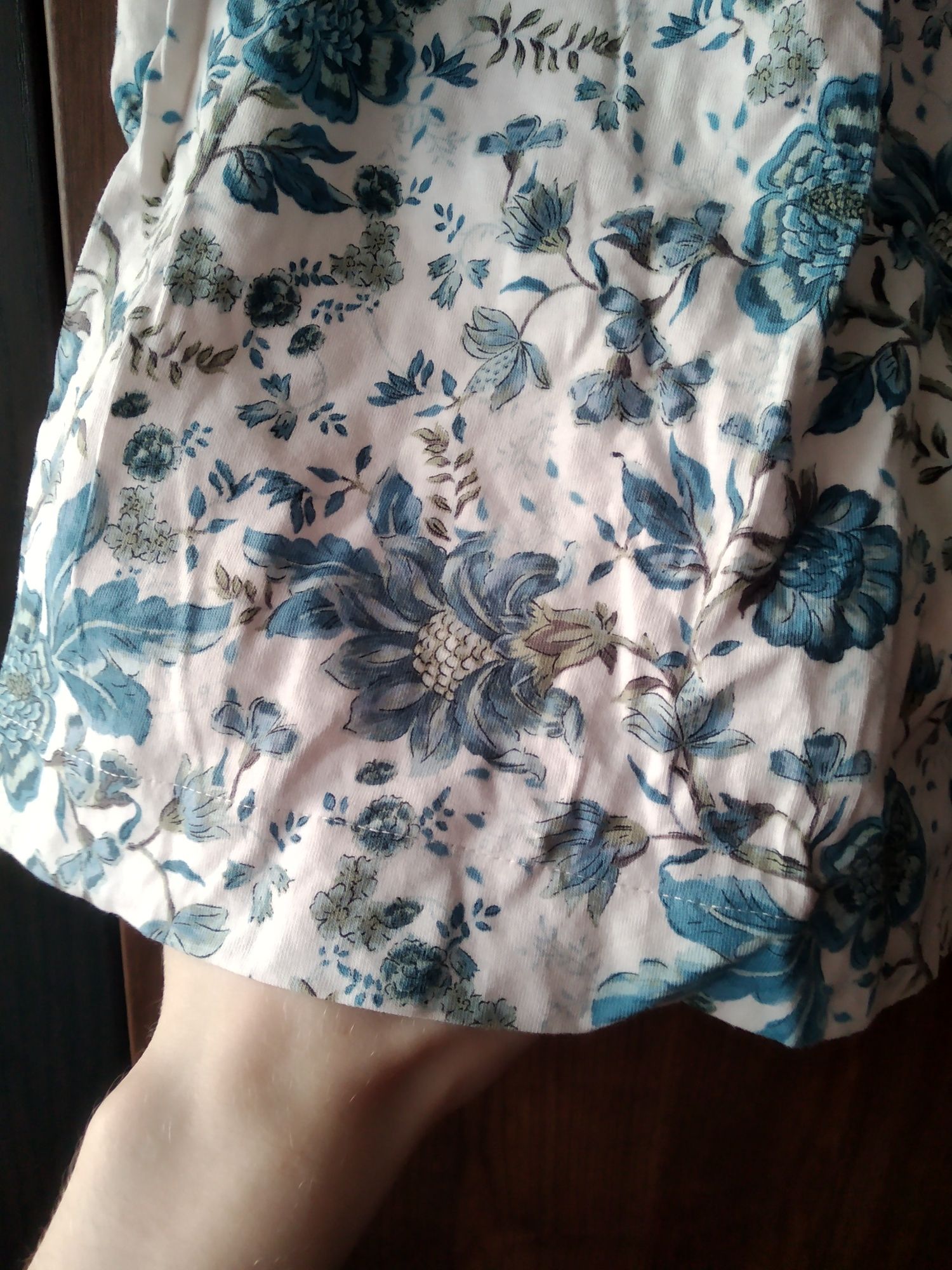 Piękny top floral top H&M XS hiszpanka bluzka w kwiaty na lato