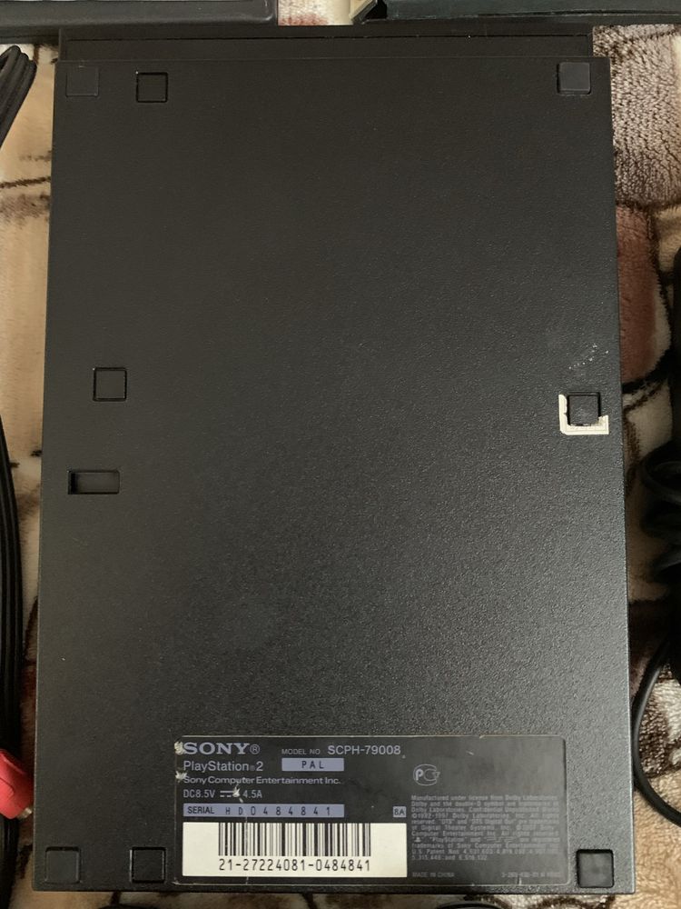 Sony ps2 slim SCPH-79008 + 10 дисків з іграми