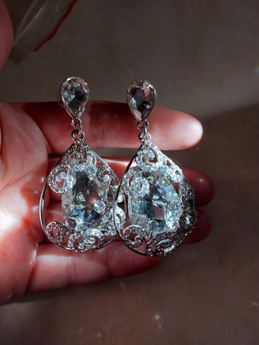 Весільна корона/діадема/сережки