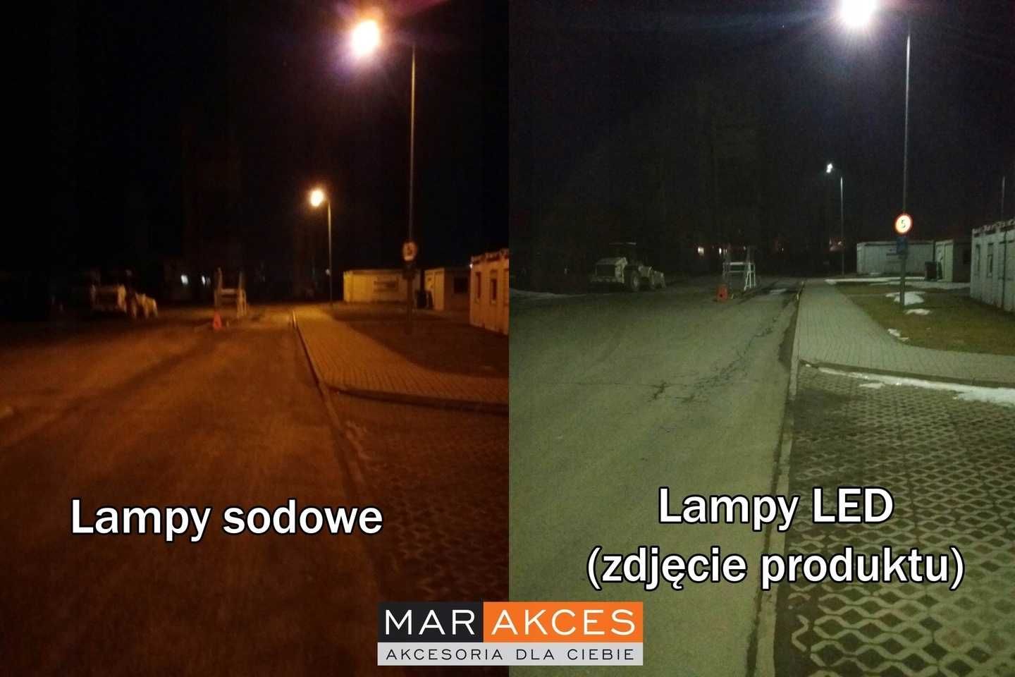Duża lampa uliczna przemysłowa drogowa na parking LED SMD 200W=2000W