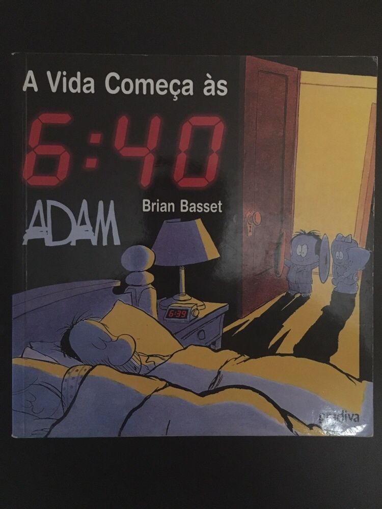 Conjunto 2 Livros BD “Nós as mulheres 2” e “Adam-A vida começa às 6:40