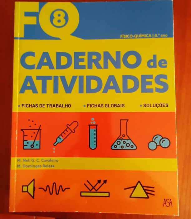 Cadernos de atividades 8.° ano novos