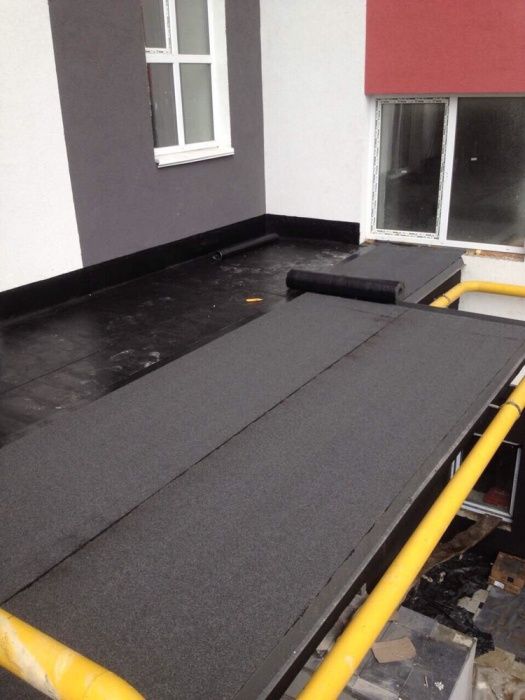 Ремонт крыши.Кровля рубероидом