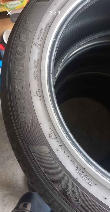 Opony WIELOSEZONOWE używane Hankook 255/50 r19