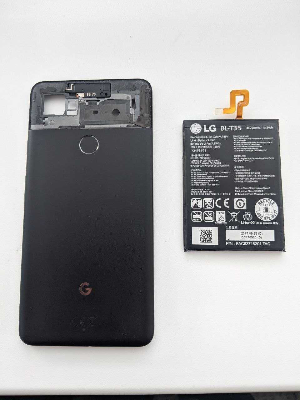 Pixel 2xl - 4/6 - плюс плата + акб + кришка