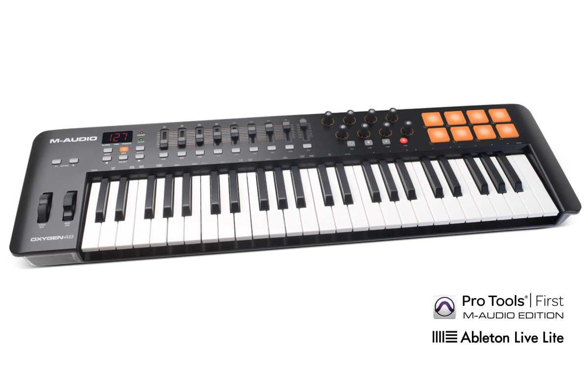 MIDI клавіатура M-AUDIO Oxygen 49 MK IV
