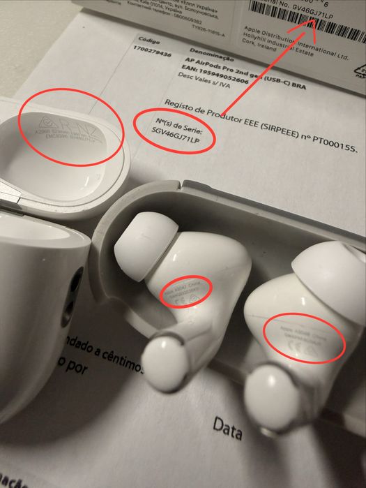 Airpods Pro 2 ORIGINAIS Apple com GARANTIA e Portes GRÁTIS