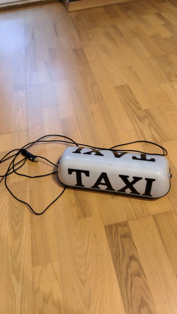 Lampa taxi duża sprawna