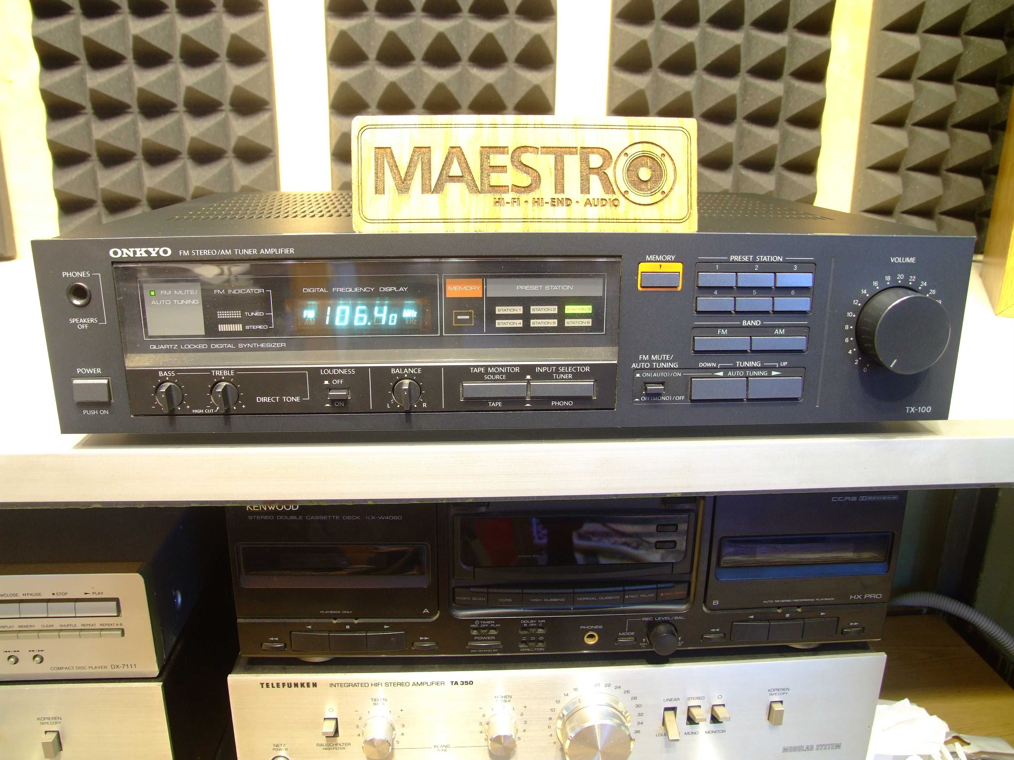 Ресівер Onkyo TX-100. 2х35. JAPAN. 4-16 Ом. Без передплати