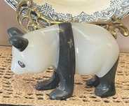 Panda em pedra sabão