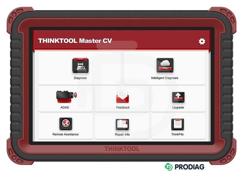 Thinkcar Thinktool Master CV - автосканер для вантажних автомобілів