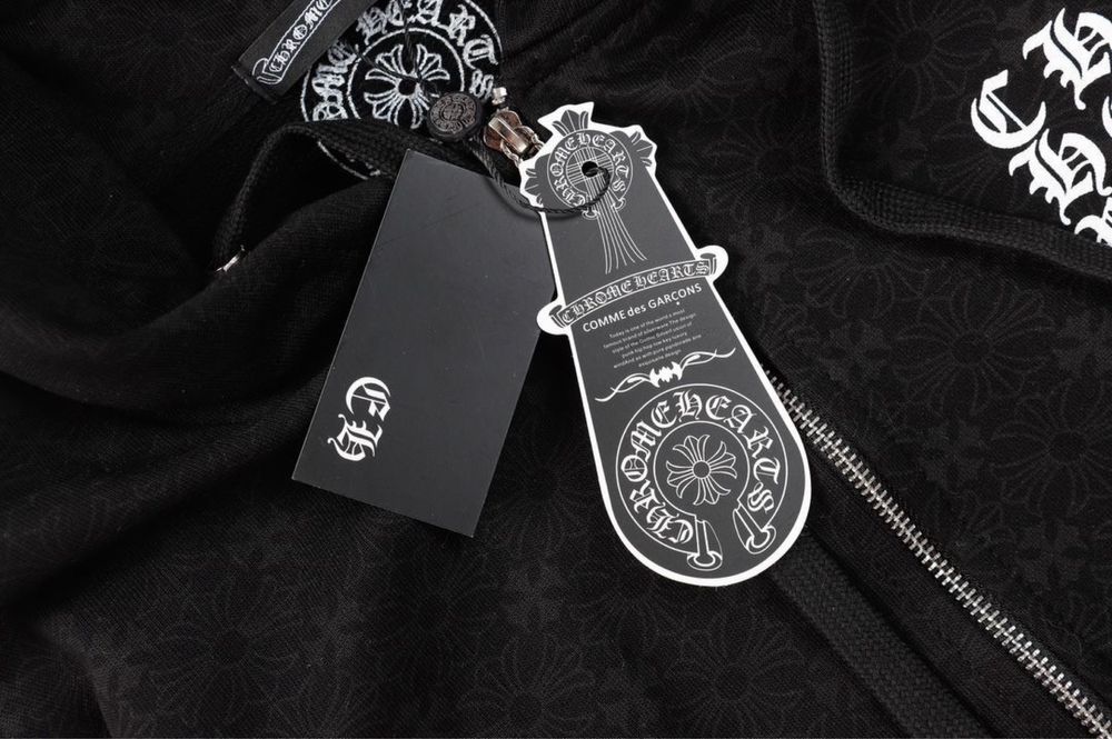 ВАУУУ! Зіп худі від Chrome Hearts | зіпка хром хартс