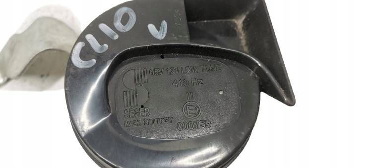 Renault clio V Klakson sygnał dźwiękowy 256106530R 410 Hz Europa