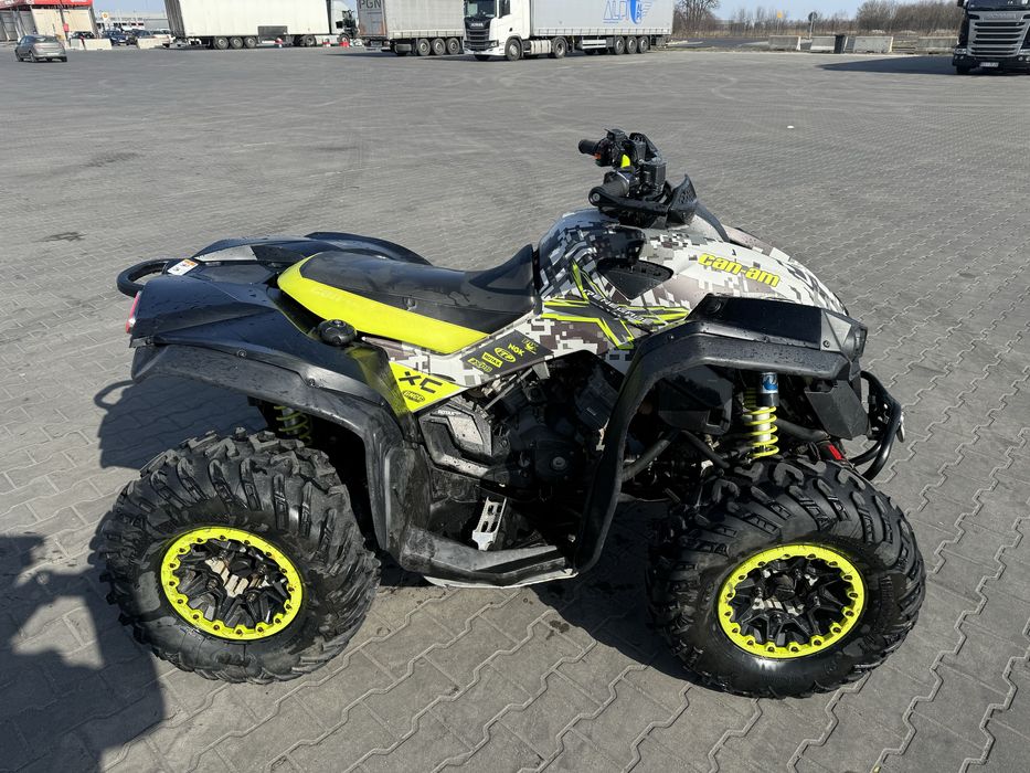 Can-am renegade 1000r 2016r zarejestrowany ZAMIANA BMW e60 f10 e92