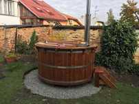 Thermo Beczka Kąpielowa Balia Gorąca Bania Ruska Sauna Ogrodowa