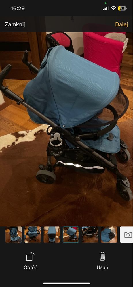 Wozek spacerowka peg perego Si