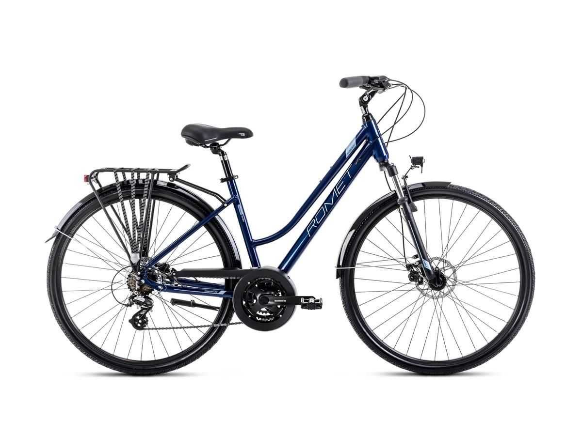 ROMET GAZELA 2 Shimano Altus Amor M 18'' 2025r Granatowy Tarcze