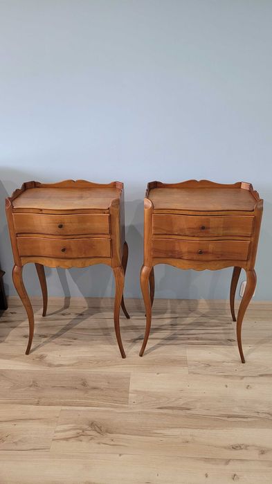 Piękne Stoliki nocne ludwikowskie Francja XV  SAVOIE OKAZJA!