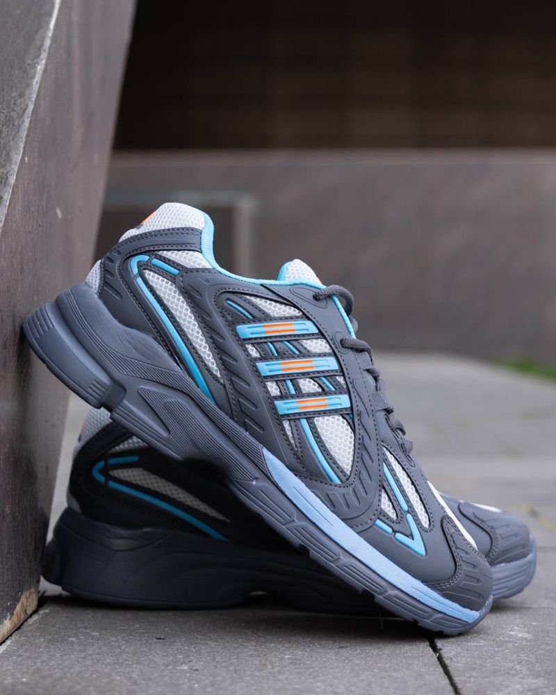 Чоловічі кросівки адідас респонс Adidas Responce Grey Blue [40-44]