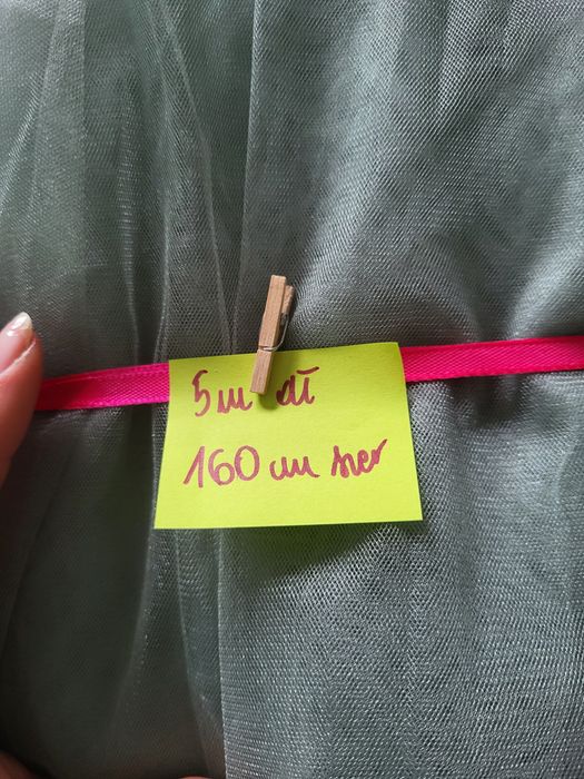 Tiul zielony szałwiowy dekoracja stół wesele ślub impreza