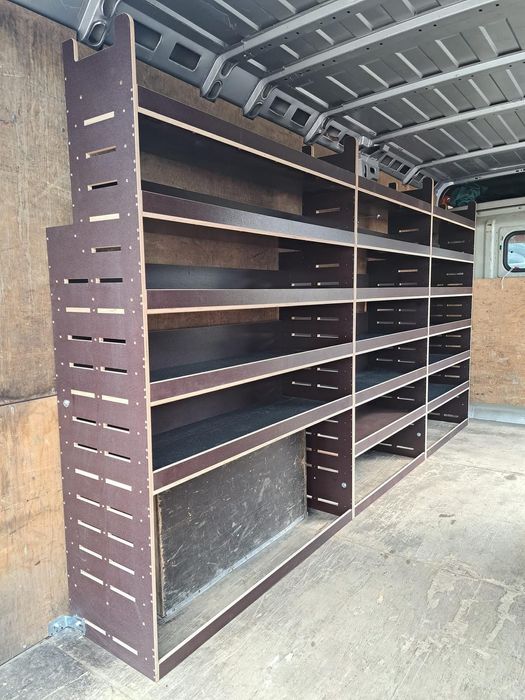 Regał do Renault Master XL+ zabudowa z sklejki laminowanej 50CMKT