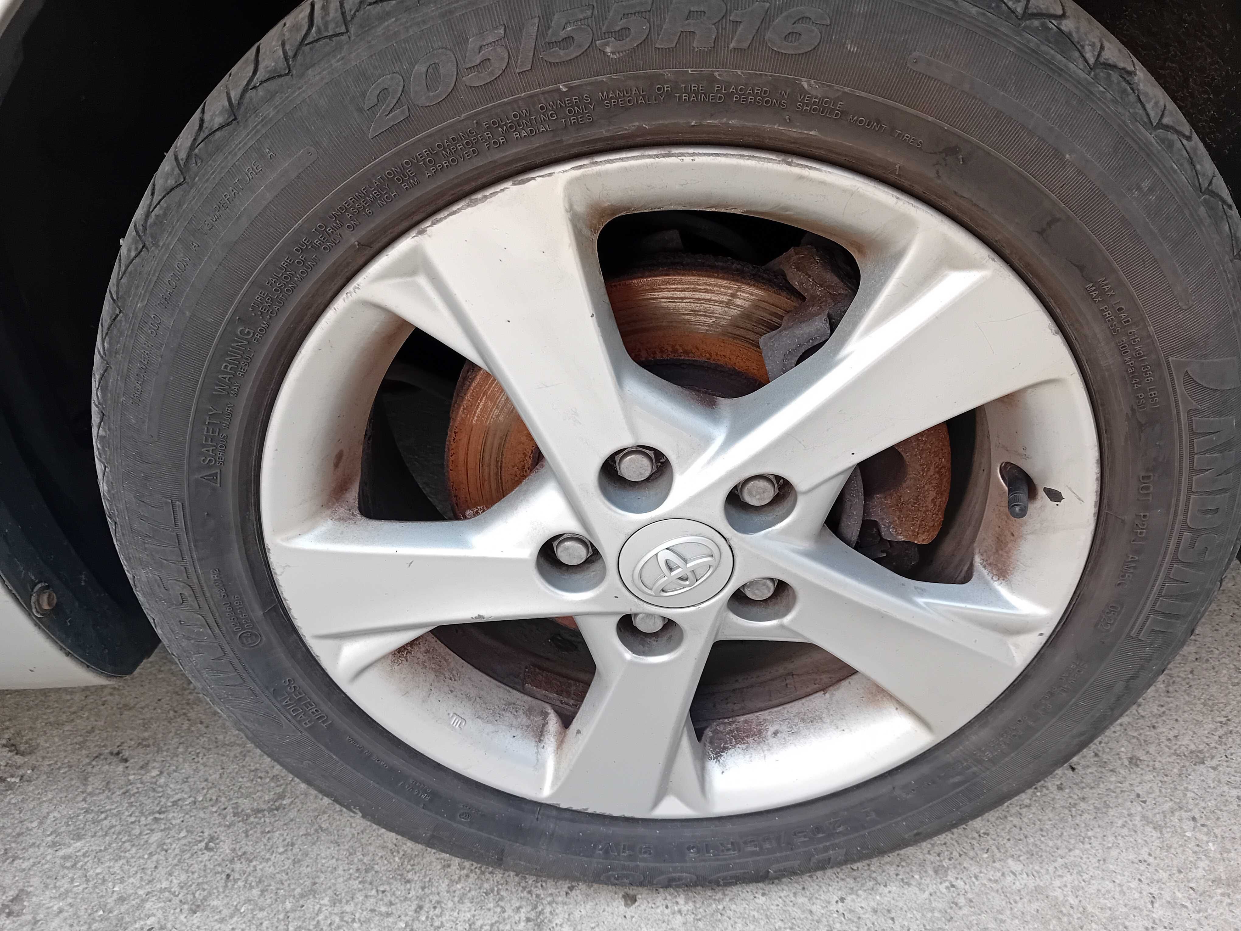 Felgi Aluminiowe Toyota 5x114,3 16 Cali  Auris Corolla Verso itp
