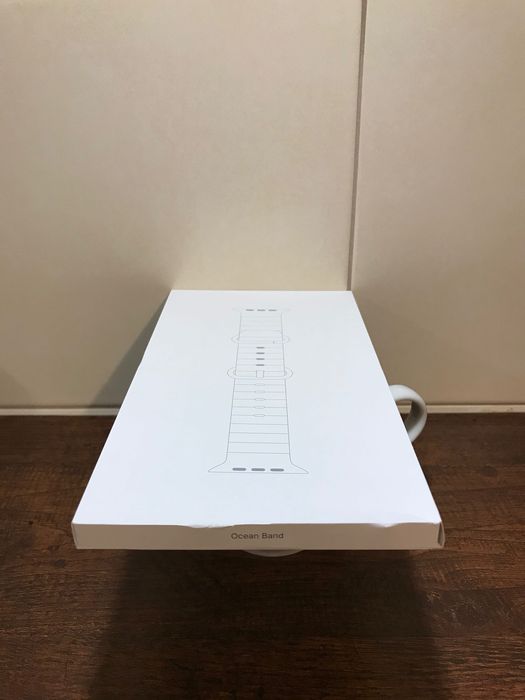 Orginalny Biały Pasek Ocean do Apple Watch Ultra / Ultra 2 / Ultra 3