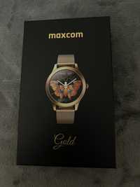 Smartwatch Maxcom FW 42 Gold - nowy