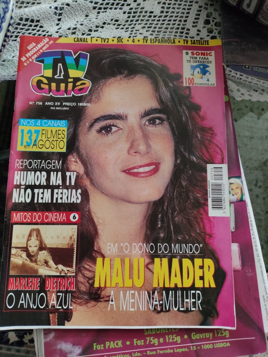 TV Guia - revistas antigas