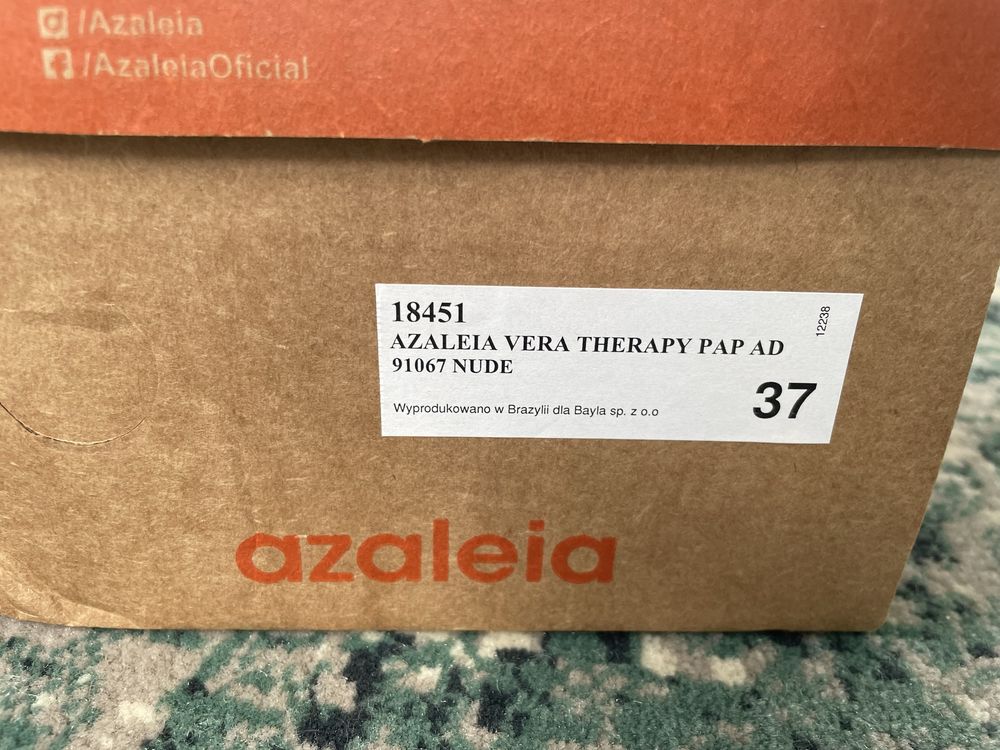 Buty sandały Azaleia brazylijskie rozmiar 37 pudrowy róż pielgrzymka