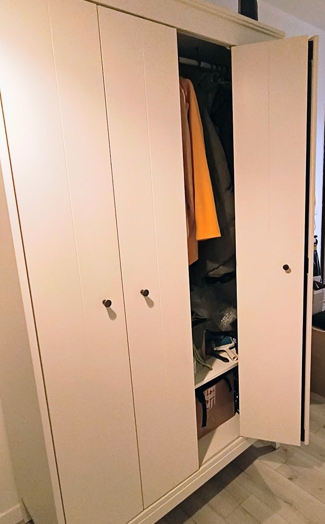 Szafa biała wolnostojąca Ikea