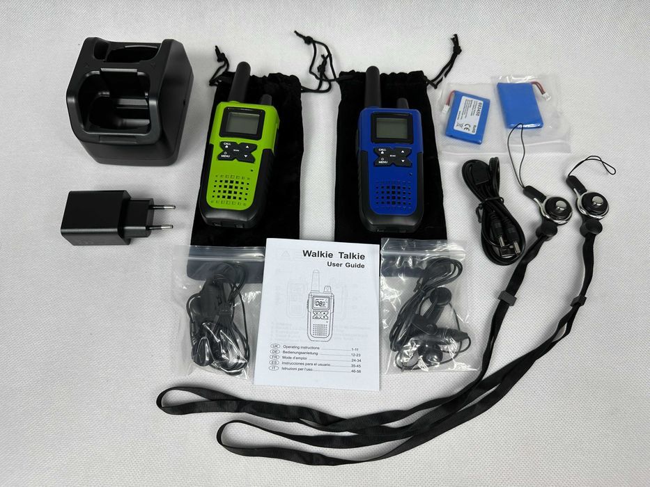 Topsung K10 wysokiej jakości krótkofalówka walkie talkie 1800mAh 2szt