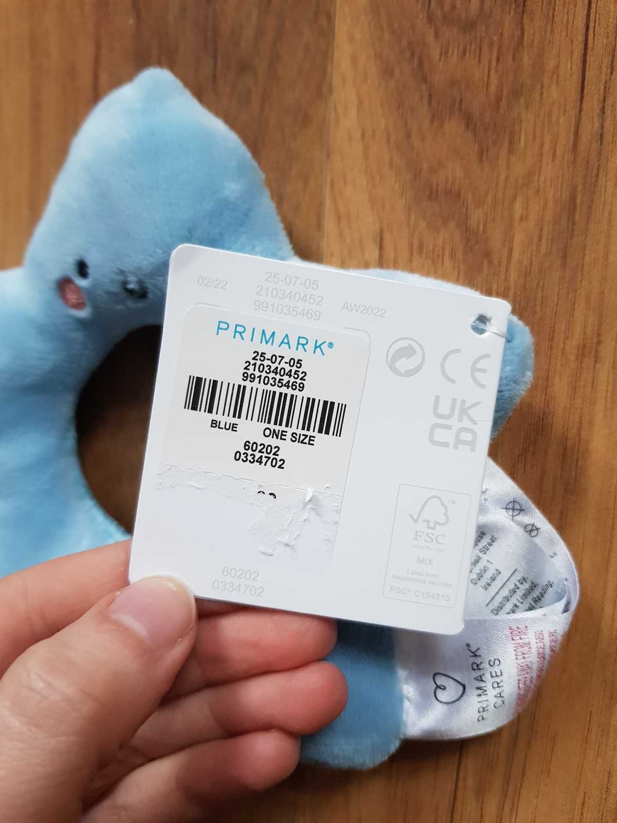 urocza gwiazdka grzechotka pluszowa Primark Baby nowa z metką